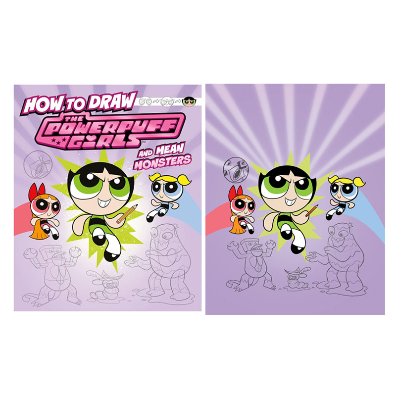 Powerpuff Girls: Mean Monsters — Variante, editorial illustration by Melissa Ballesteros