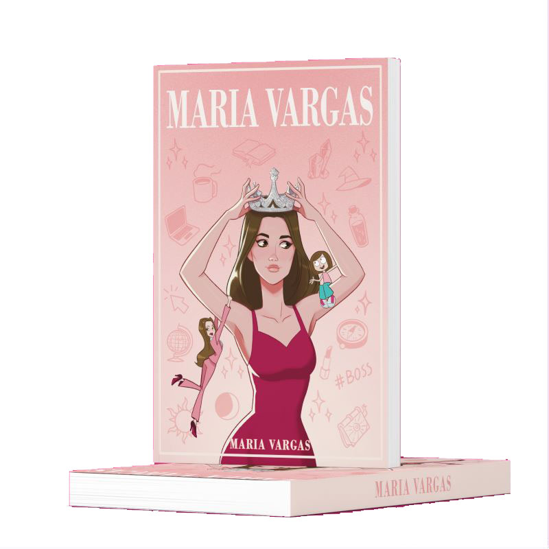 Miss Trouble — Mockup, editorial illustration by Melissa Ballesteros