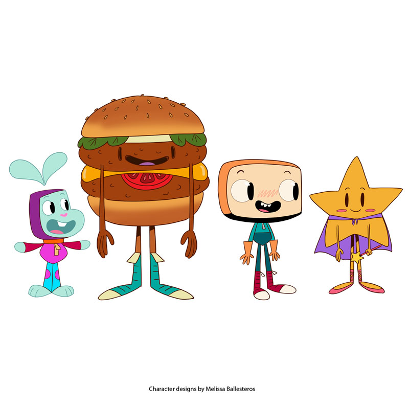 Character design by Melissa Ballesteros