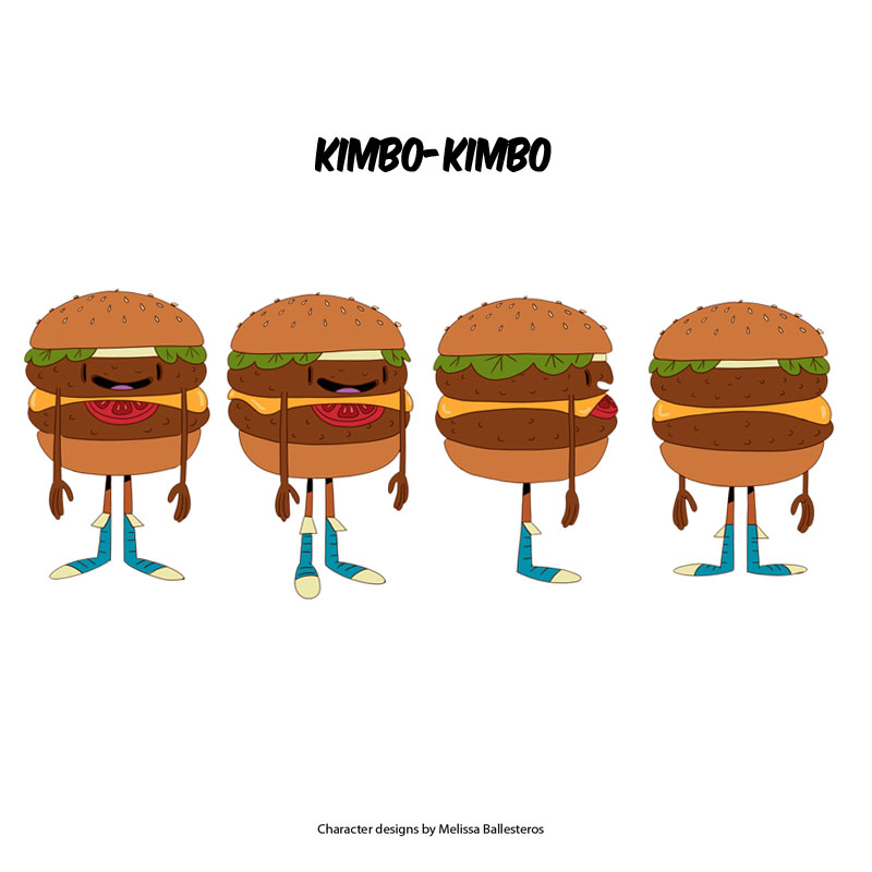 Kimbo-Kimbo — Referencia de Personaje, character design by Melissa Ballesteros