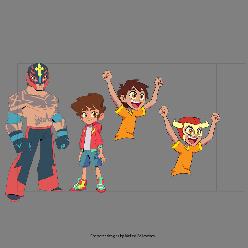 Character design by Melissa Ballesteros