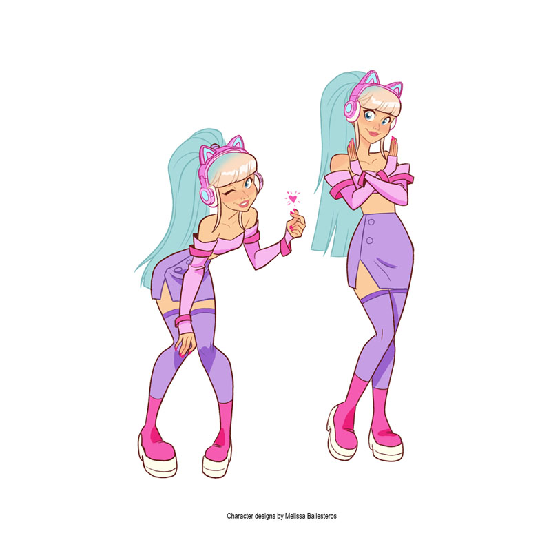 Cat Girl — Poses Adicionales