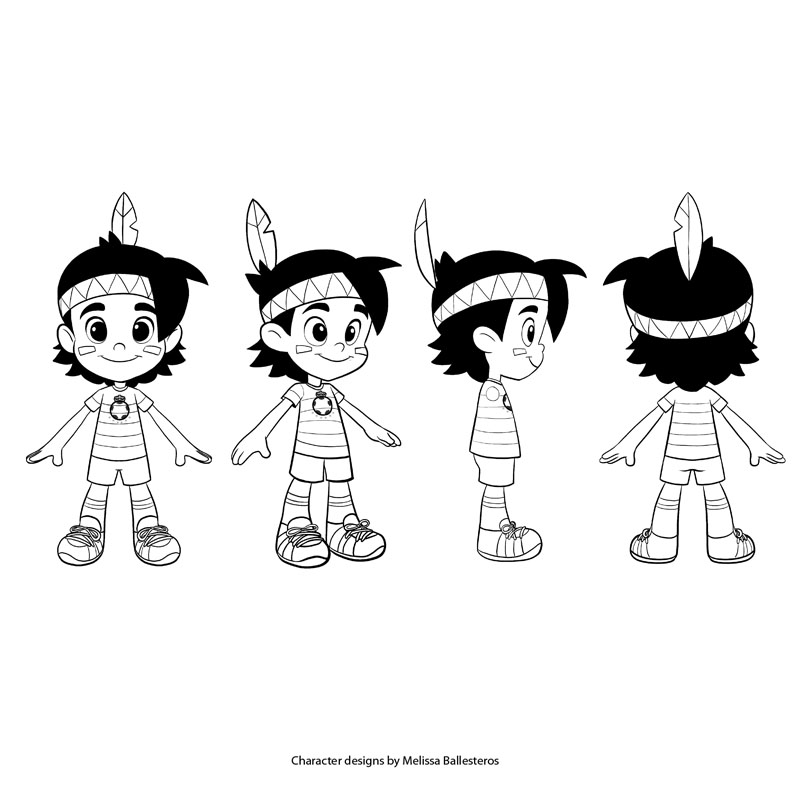 Mascota Santos Niño — Referencia de Giro