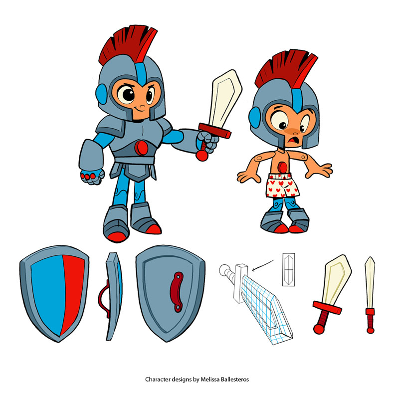 Caballero Niño — Color y Accesorios
