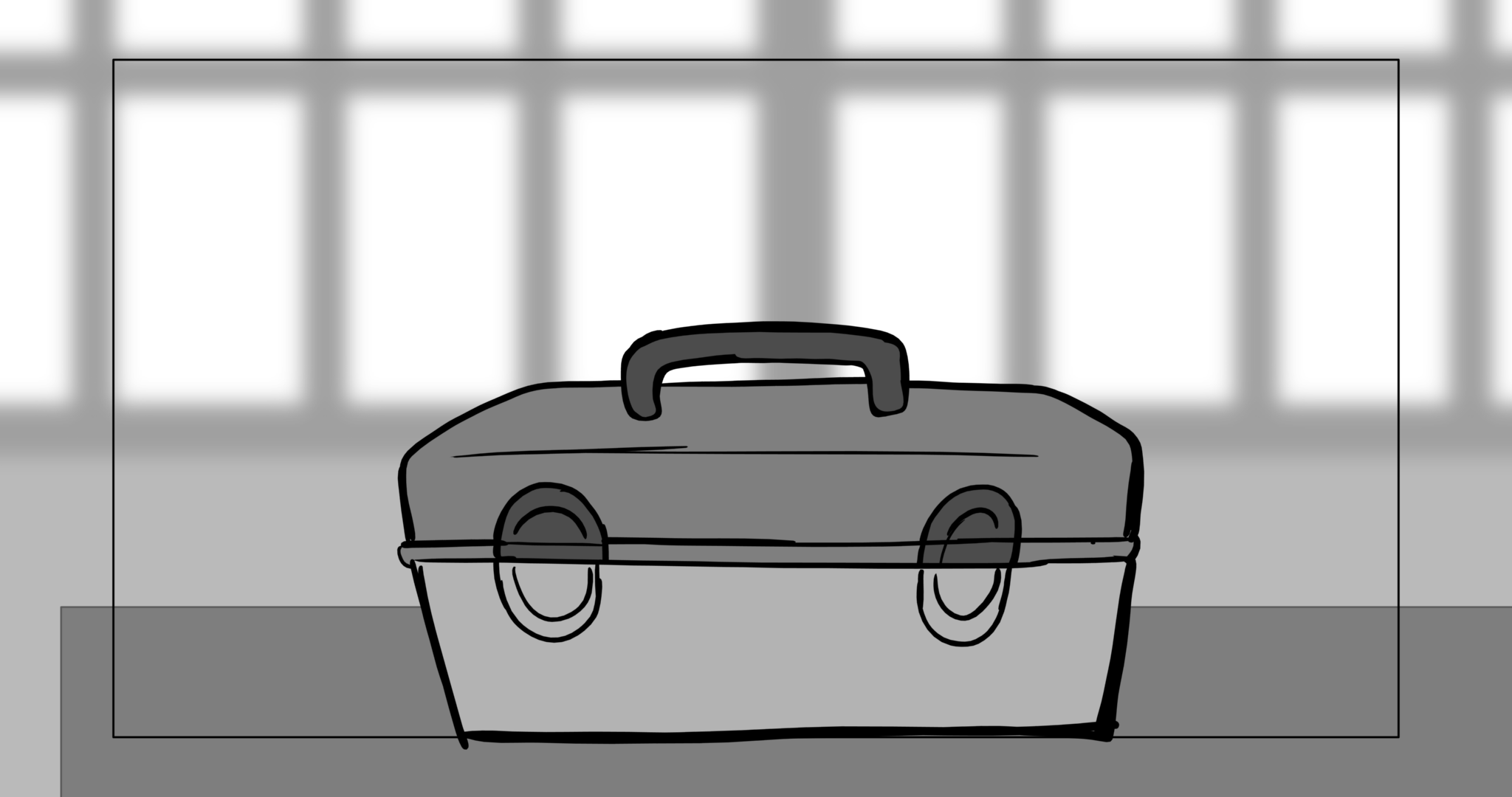 Bimbo — Escena 7, panel 4, storyboard by Melissa Ballesteros