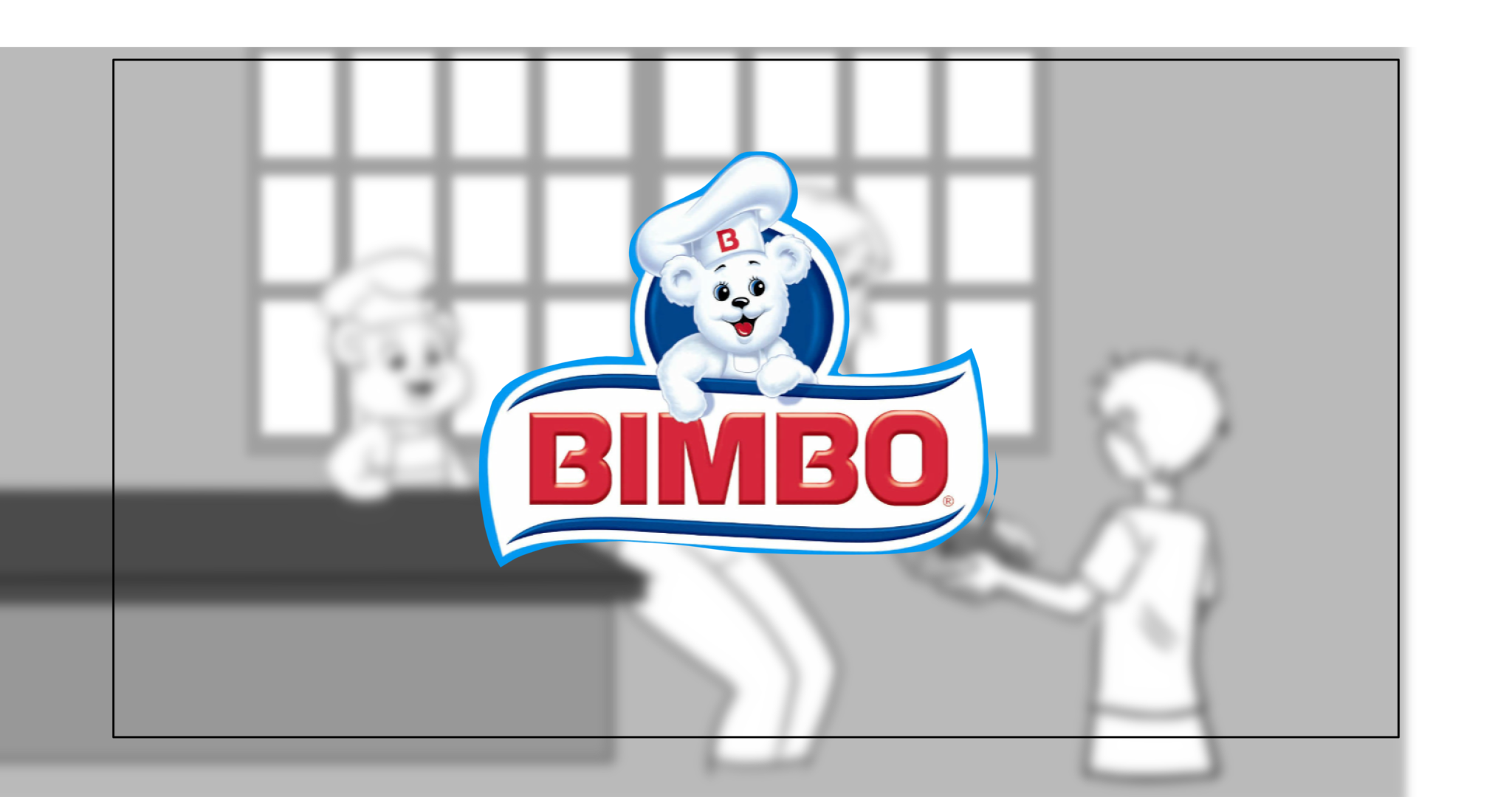 Bimbo — Escena 8, panel 8, storyboard by Melissa Ballesteros