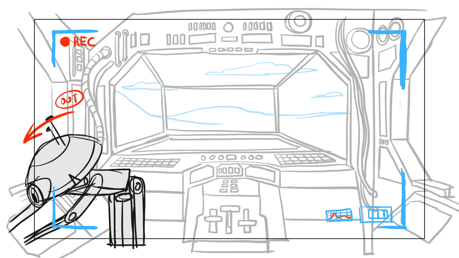 Tauntaun — Escena 03, panel 19, storyboard by Melissa Ballesteros