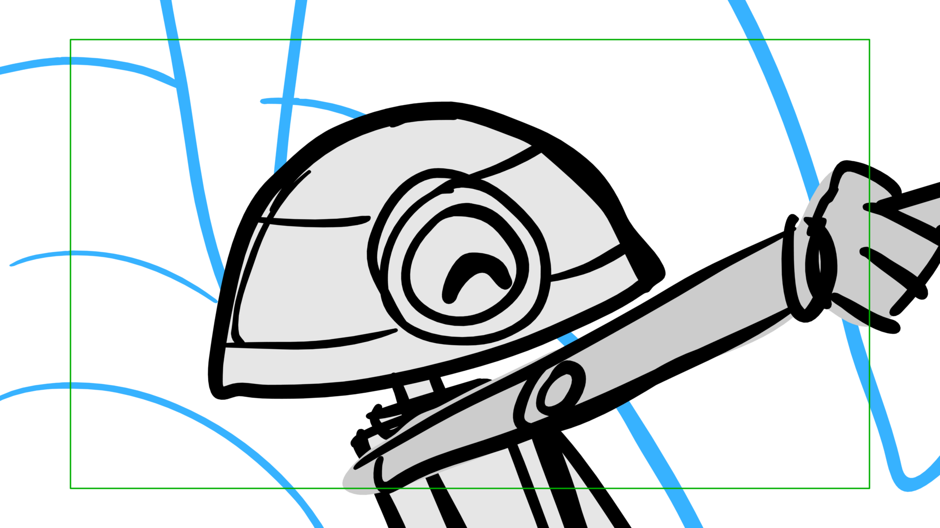 Tauntaun — Escena 16, panel 01, storyboard by Melissa Ballesteros