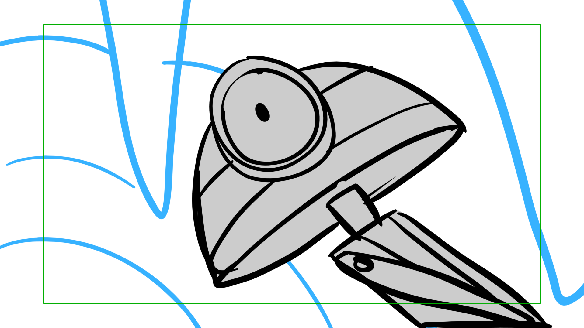 Tauntaun — Escena 16, panel 02, storyboard by Melissa Ballesteros