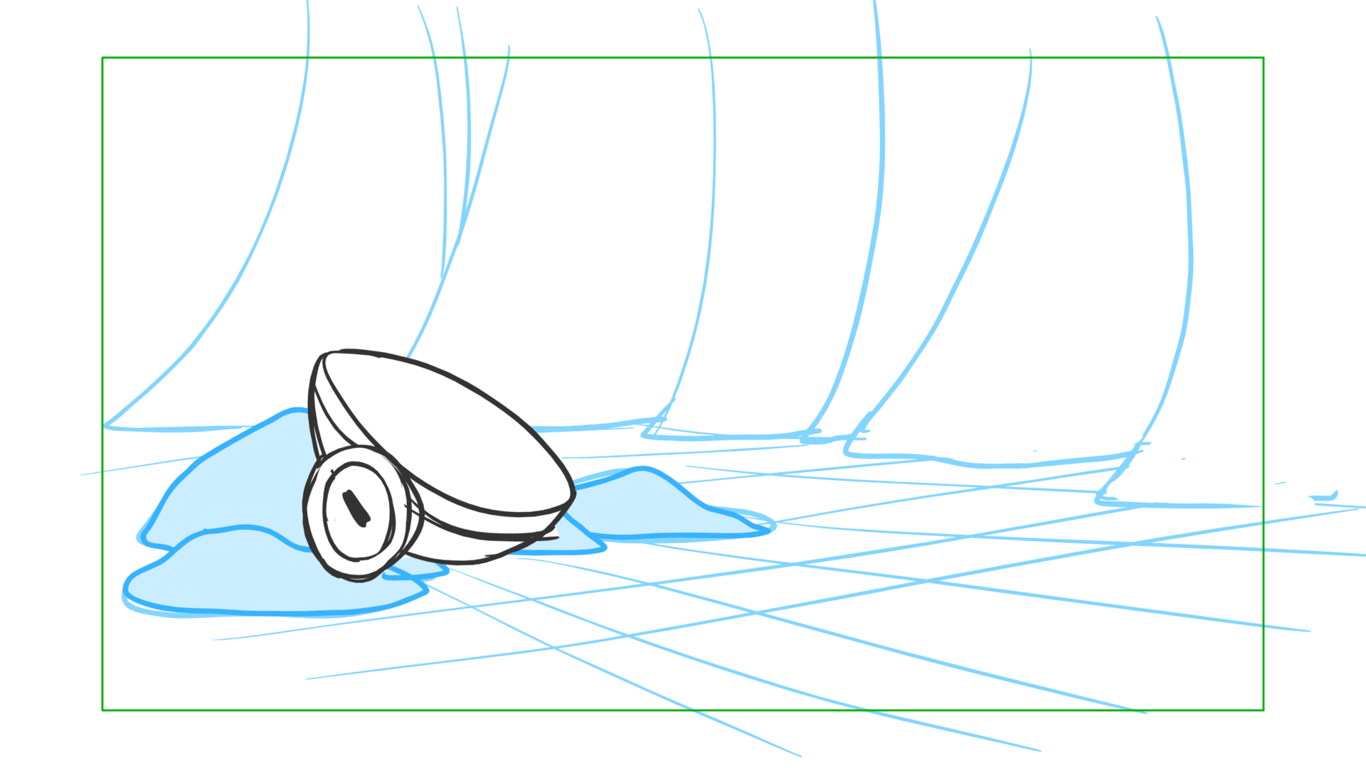 Tauntaun — Escena 22, panel 08, storyboard by Melissa Ballesteros